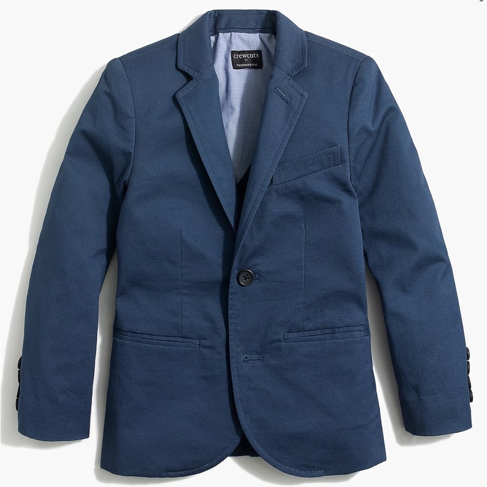 J Crew Crewcuts Navy suit jacket and pants